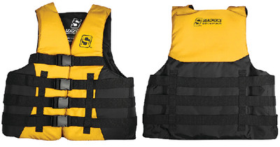 BODY GLOVE VESTS 85127 EVO VEST YEL/BLK ADULT XL