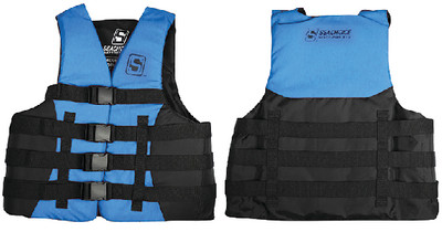 BODY GLOVE VESTS 85137 EVO VEST BLU/BLK ADULT XL