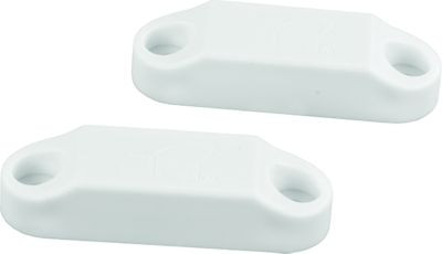 JR PRODUCTS 06-30095 MAGNETIC BAG DOOR CATCH WHT