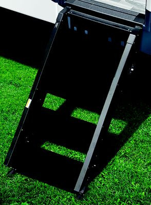 PREST-O-FIT 2-0536 STEP RUG 4STEP 23.5  OBS BLK