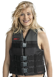 JOBE SPORTS 247722011LXL DUAL VEST BLACK UL