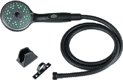 DURA FAUCET DF-SA432K-MB PREM SHOWERWAND/HOSE KIT BLK