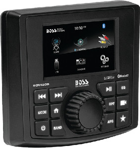 BOSS AUDIO SYSTEMS MGV520B MARINE GAUGE RECEIVER 3  LCD