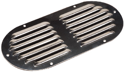 SEA-DOG LINE 331405-1 STAINLESS LOUVERED VENT - OVAL