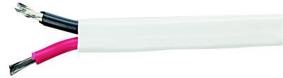 16/2 WHITE FLAT-RB-500 16/2 WHT TIN DUPLEX WIRE 500'
