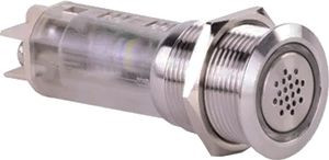 SIERRA EA01040 BUZZER SS W/ FLASHING LED WRNG