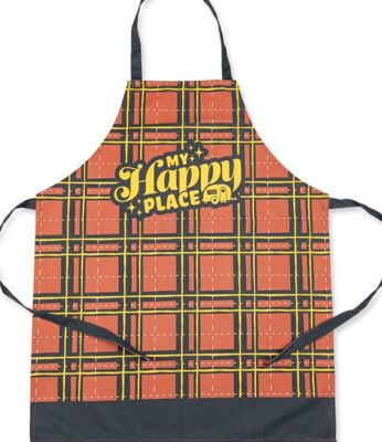 CAMCO RV 53121 APRON RED PLAID PATTERN