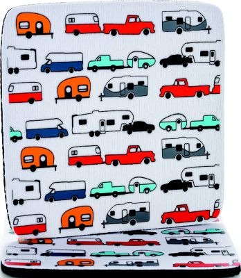 CAMCO RV 53231 COASTER NEOPRENE RV LOGO 2PK