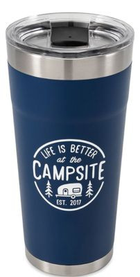 CAMCO RV 53323 TUMBLER NAVY 20OZ