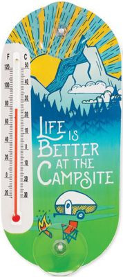 CAMCO RV 53366 WINDOW THERMOMETER CAMPSITE