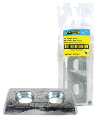 SEACHOICE 95653 ZHC3 HULL PLATE ANODE ALUM