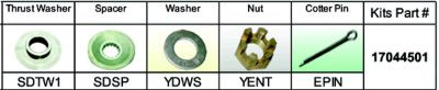 SOLAS TAIWAN 17044501 KIT HARDWARE SUZUKI SD-PKT-1