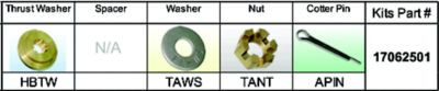 SOLAS TAIWAN 17062501 SOLAS KIT HARDWARE