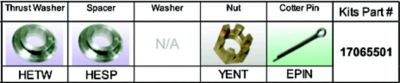 SOLAS TAIWAN 17065501 SOLAS KIT HARDWARE
