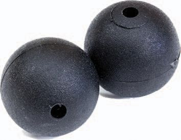 88690 1 1/4 BLACK PLASTIC STP (PR)
