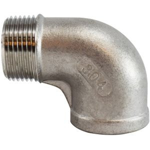 BRASS FITTINGS 64-165 1 304 ST ELBOW 90 SS