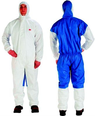 3M 7100216850 COVERALL 3XL WH/BLU 5/6 @20