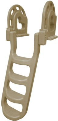 DOCK EDGE DE2184F DOCK LADDER, 4 STEP, FLIP UP