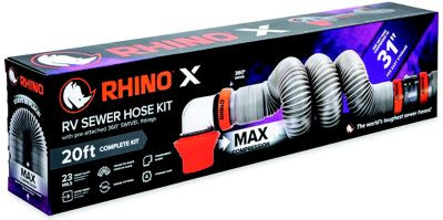 CAMCO RV 39390 RHINO X SEWER HOSE KIT 20'
