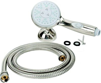 CAMCO RV 43747 SHOWER HEAD KIT BRUSHED NICKEL