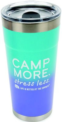 CAMCO RV 53317 LIBATC PTD TUMBLER CMSL 20OZ