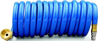 94191 15' COIL HOSE BLUE