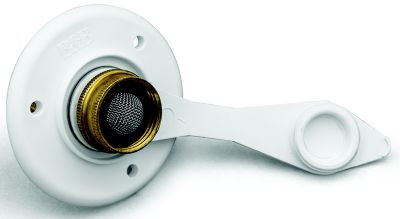 94234 FLSH WTR FLNG BRASS CHK VLV PW