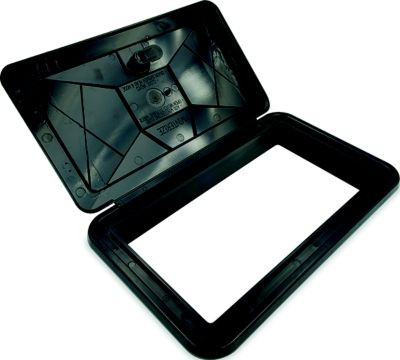 94315 ACCESS HATCH THUMB LOCK BLK