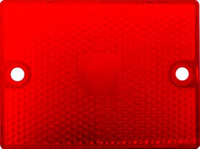 HOPKINS MFG CORP B9423R 2-3/4  RECT CLEARANCE LENS-RED