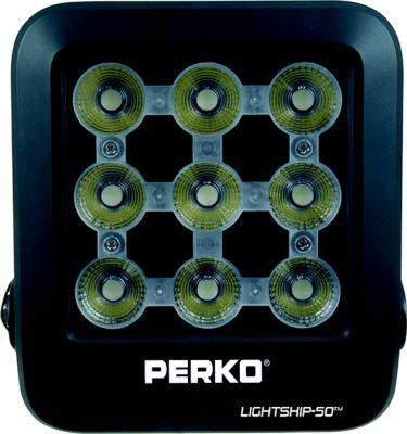 PERKO 1643050S0B 50 LED HP SPOT LIGHT BLK