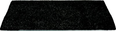 CAMCO RV 42942 STEP RUG 22X23 BLACK PREMIUM
