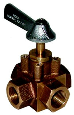 GROCO FV-475-X FUEL SELECTOR VALVE 4X3/4