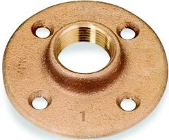 BRASS FITTINGS 44-694 1 BRZ  FLOOR FLANGE