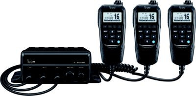 ICOM M510BB 21 USA VHF FIXED MNT BLACK CMIC 3PRT