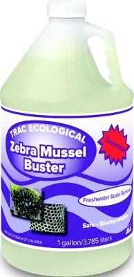 TRAC ECOLOGICAL 1525-MP ZEBRA MUSSEL BUSTER CON 5GL