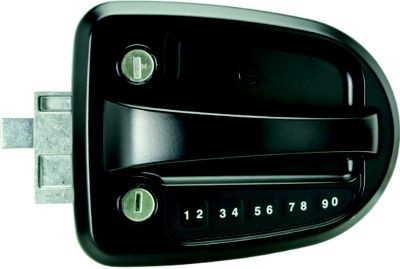 FASTENERS UNLIMITED TTLBT-46160B-2006-1PK GLOBAL ELECTRONIC B/T LOCK BLK