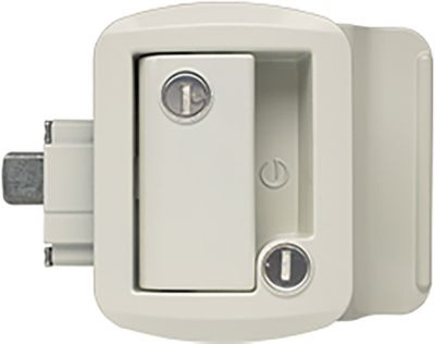 FASTENERS UNLIMITED TTL-43610AL-9009-1PK GLOBAL STD TWBLE LOCK WHT