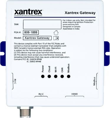 XANTREX TECHNOLOGIES 808-1888 GATEWAY COMMUNICATION DEVICE