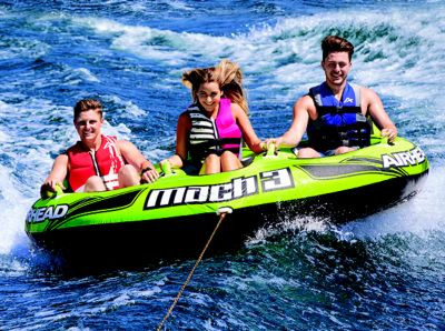 CZ WATERSPORTS AHT2M3 MACH 3, TOWABLE TUBE GREEN