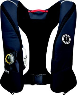 MUSTANG SURVIVAL  MD5170-191-0 ELITE 120 INFL PFD ADMIRAL GY
