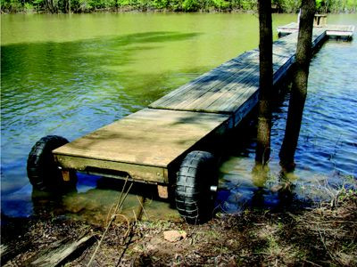 DOCK EDGE DE90024F 24" DOCK WHEEL ROLLING