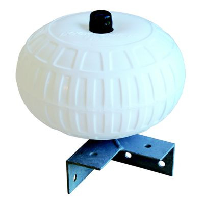 DOCK EDGE DE95072F DOCK WHEEL CORNER MT 12WHITE