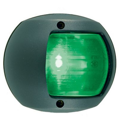 PERKO 0170BSDDP1 BLACK SIDE LIGHT GRN 12V
