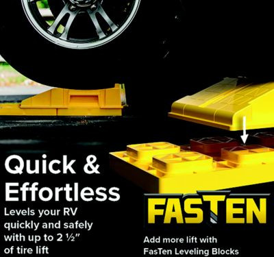 CAMCO RV 44535 FASTEN-RV LEVELING RAMPS 2PK