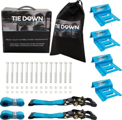 TIEDOWN ENGINEERING 13986 WHEEL CHOCK KIT