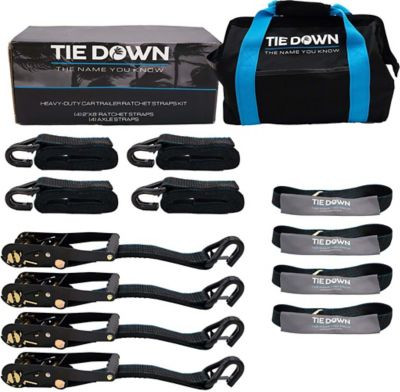 TIEDOWN ENGINEERING 13991-BLK CAR RATCH 2.0  X 8' 1112 BLACK