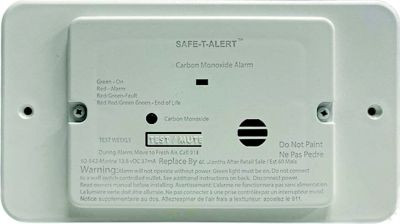 MTI INDUSTRIES 62-542-WT-TR CO ALARM SURFACE MT WHT