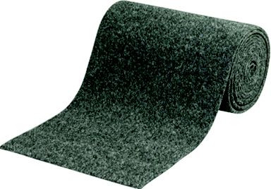 C.E. SMITH 11373 CARPET ROLL 18  X 18' GRAY