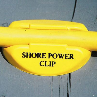 DOCK EDGE DE91206F 50A SHORE PWR CLIP BLK