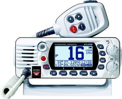 STANDARD HORIZON GX1410W 25W FIXED MOUNT VHF WHT